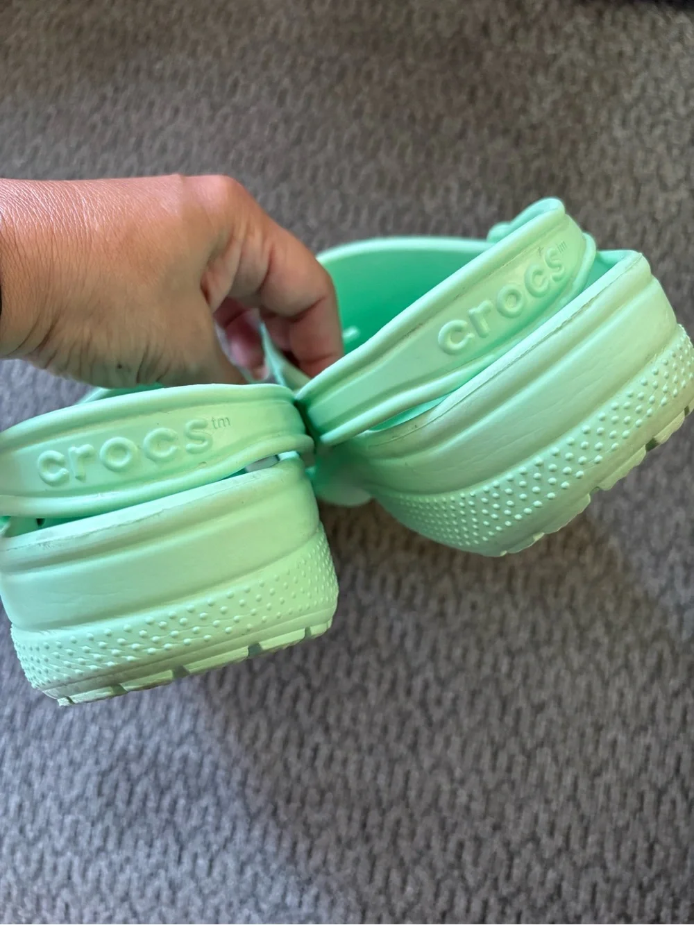 CROCS Classic Clogs Neo Mint Green US Size Men’s 10 Women’s 12